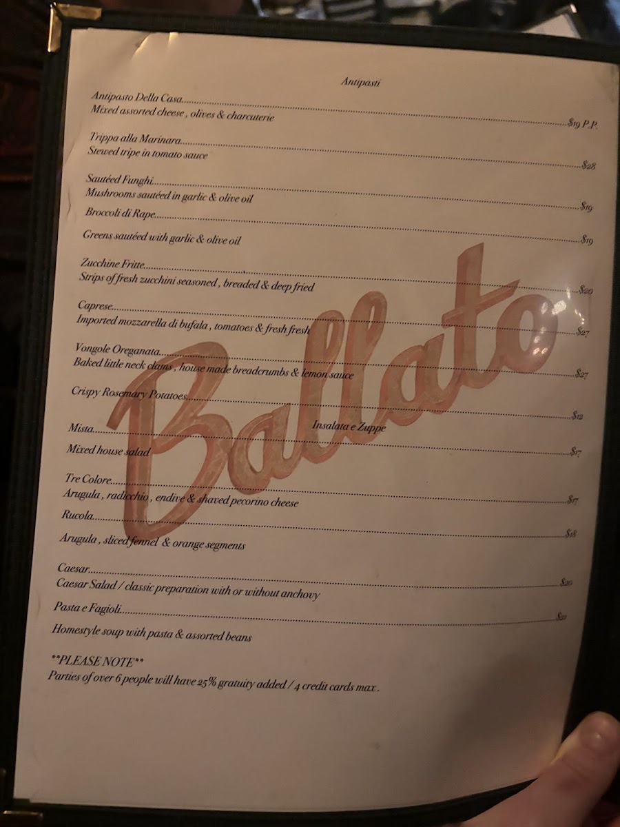 Emilio's Ballato Menu - Image 4
