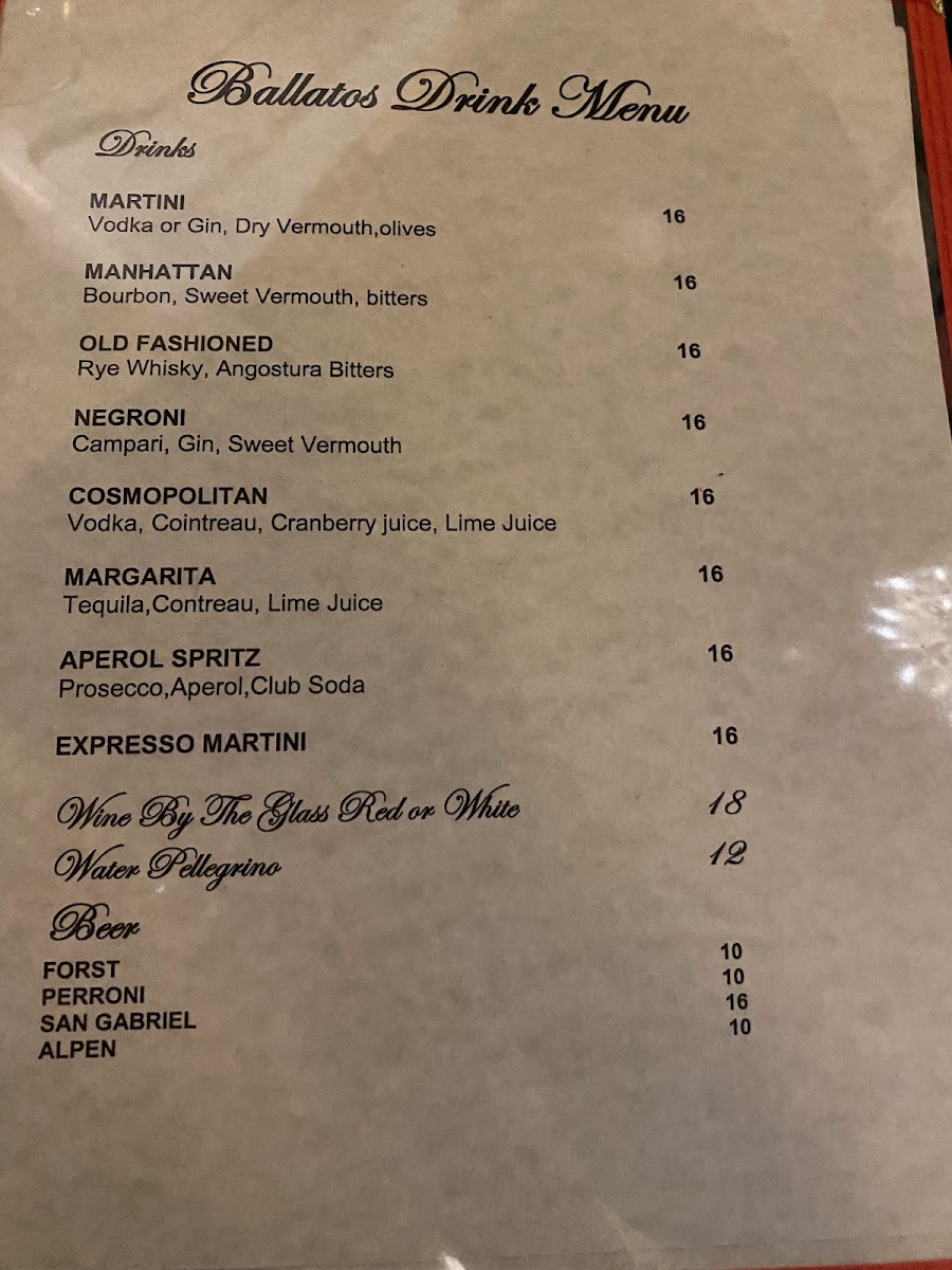 Emilio's Ballato Menu - Image 6